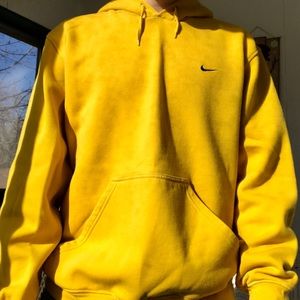 Yellow Nike Hoodie